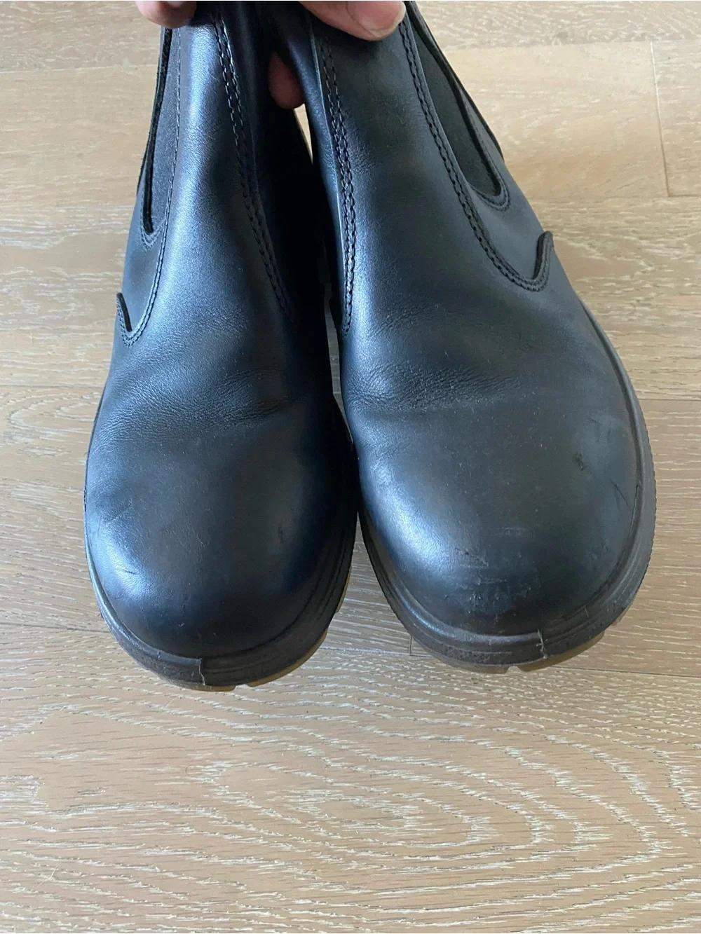 Redback Bobcat black leather ankle Chelsea boots men us size 9.5 us 8.5